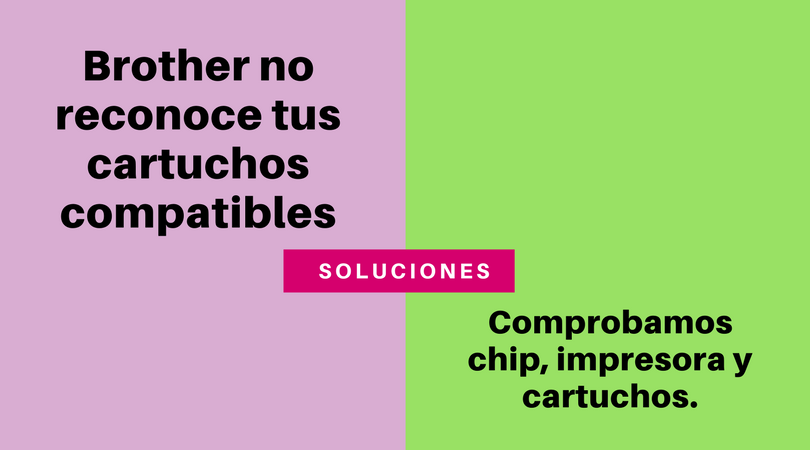 Hp no reconoce los cartuchos compatibles