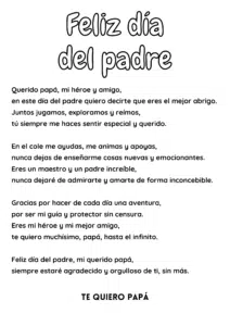 Poema para un padre genial