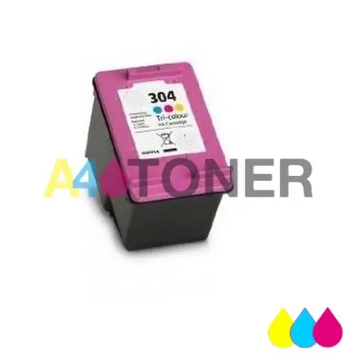 Compatible HP 304 - Noir, couleurs ♻️
