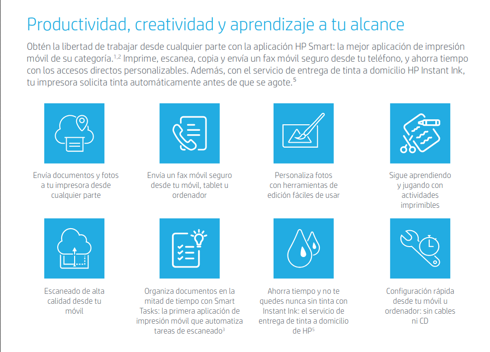 HP OfficeJet Pro 8024 Características