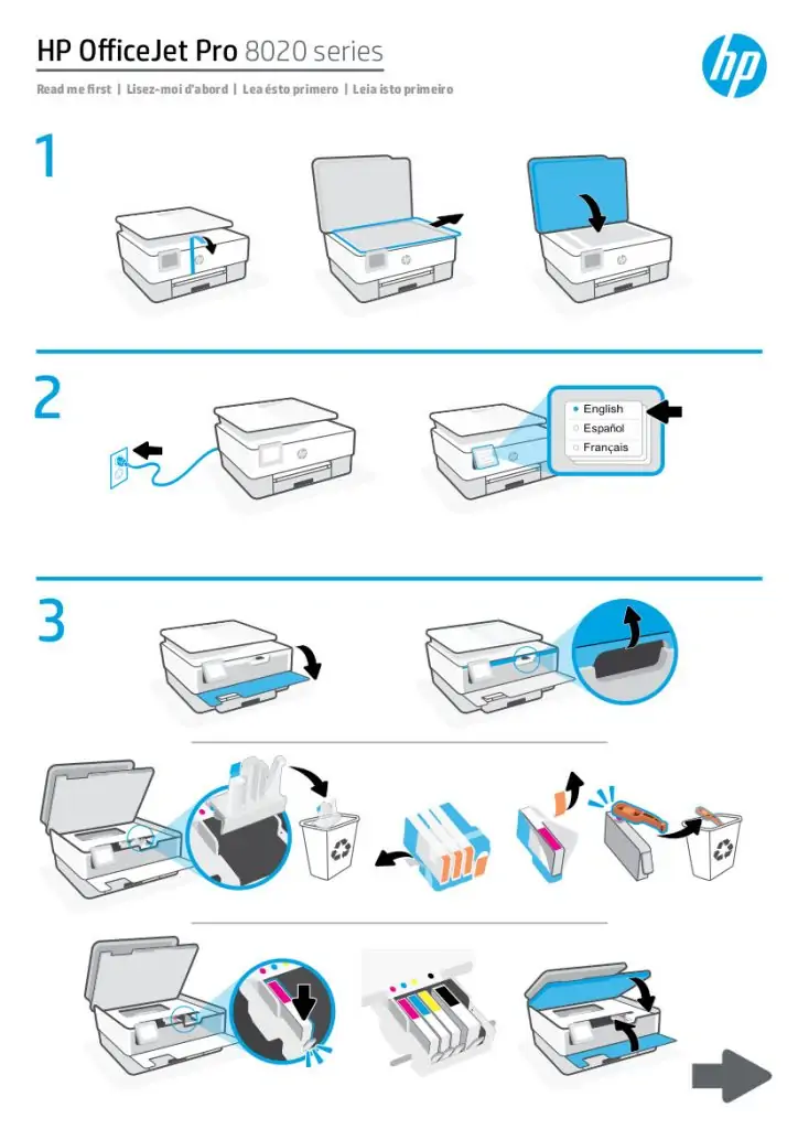 HP OfficeJet Pro 8024 Unboxing 1