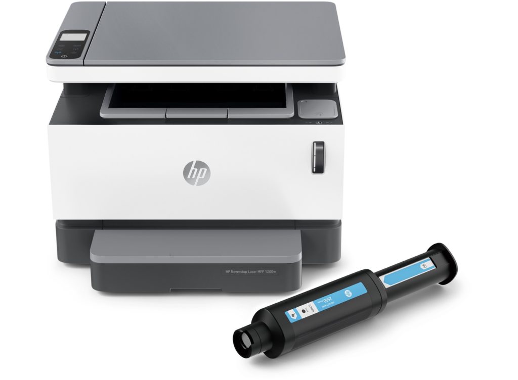 Impresora HP Neverstop Laser 1201n multifunción con toner