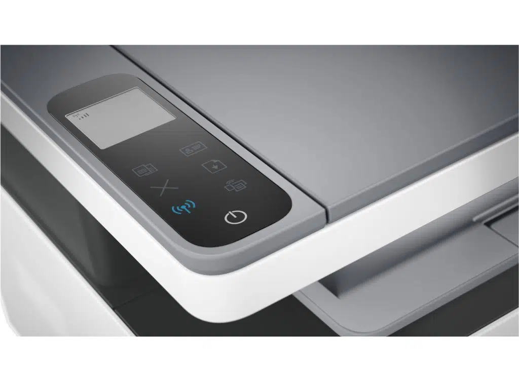 Impresora HP Neverstop Laser 1201n multifunción menu sencillo