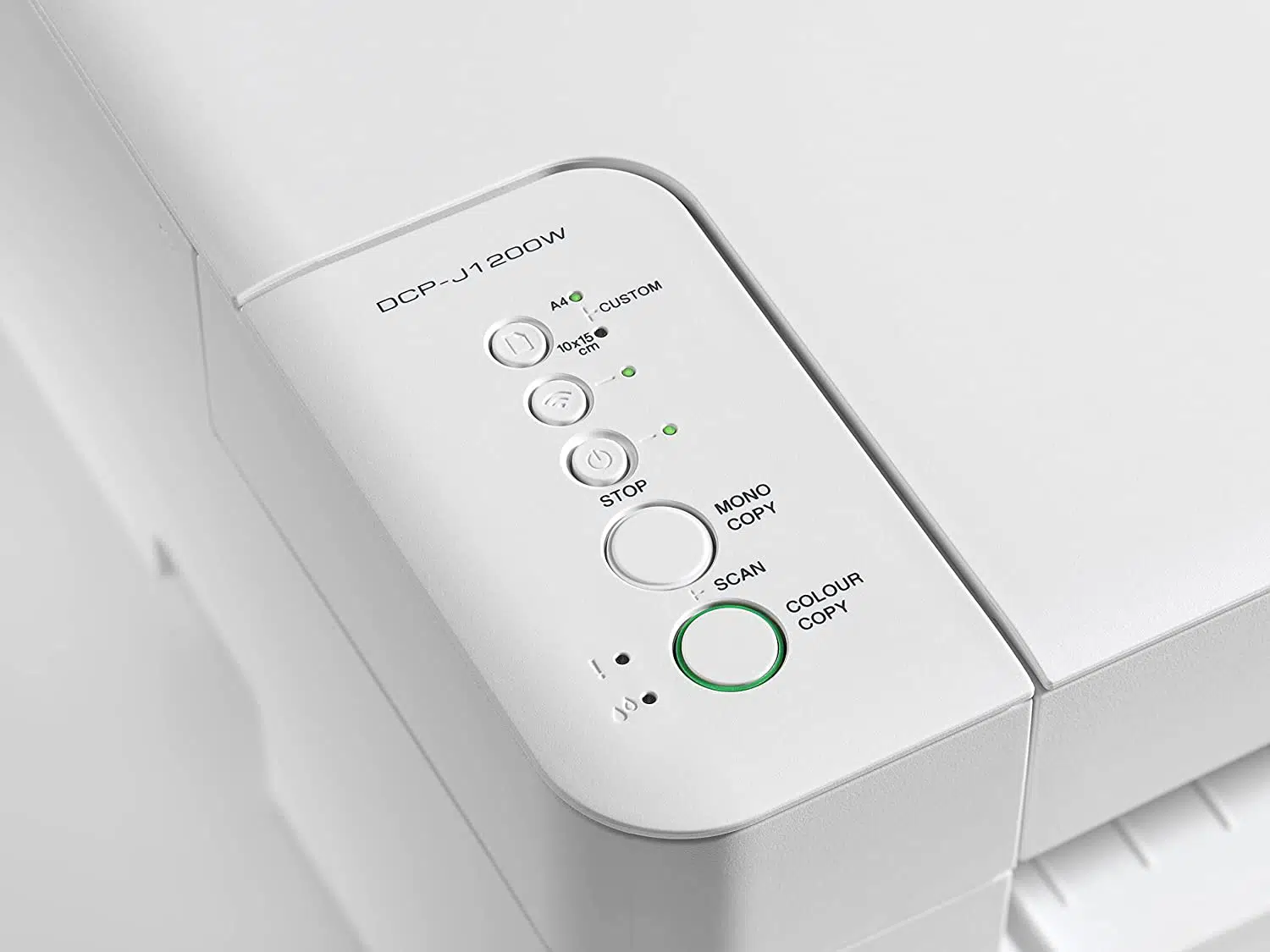 Brother DCP J1200W menu