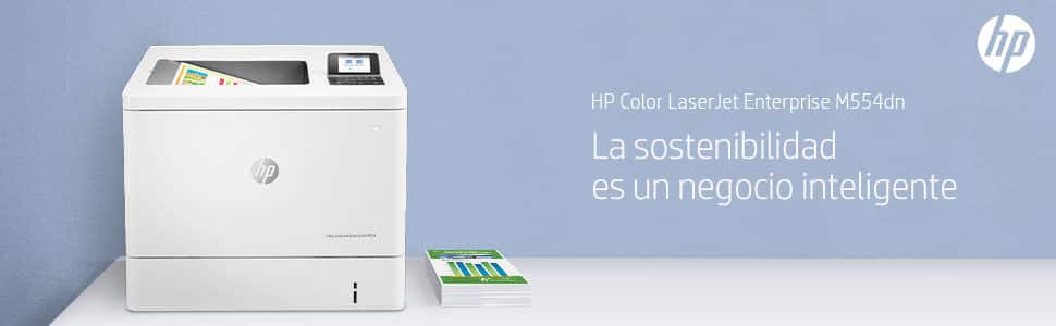 HP Color LaserJet Enterprise M554dn sostenible