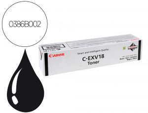 Toner canon exv18 ir1018 ir1020 ir1022 negro