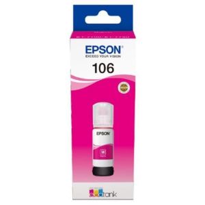 Epson C13T00R340 TINTA MAGENTA 106 ECOTANK