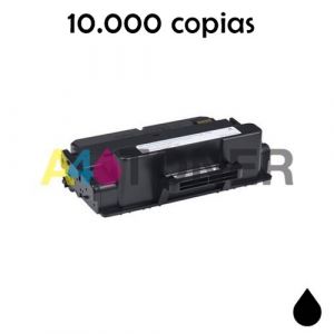  Toner Dell B2375 10.000 pag negro alternativo a Dell 593-BBBJ/8PTH4