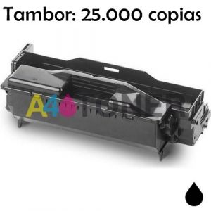  Tambor B411DRUM, compatible con el tambor original OKI 44574302