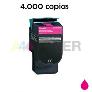  Toner alternativo Lexmark magenta C544 / X544 / X546 compatible a Lexmark C544X2MG magenta