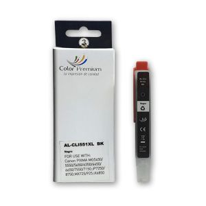 Comprar cartucho tinta compatible CLI551XLBK negro barato