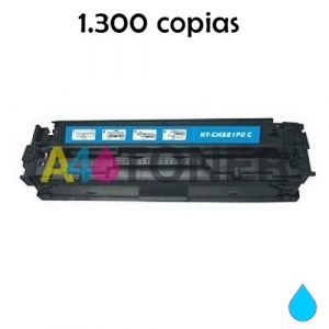  Toner CE321A alternativo, compatible al toner original HP CE321A ( 128A ) cyan