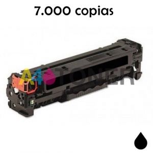  Toner alternativo CE740A negro,  sustituye al toner original  CE740A