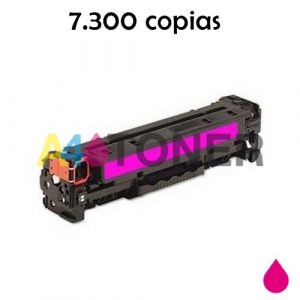  Toner alternativo CE743A magenta,  sustituye al toner original  CE743A Magenta