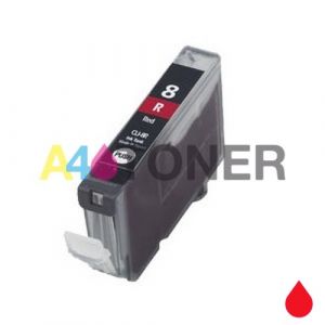  Cartucho de tinta Canon CLI8 rojo alternativo, compatible al cartucho original Canon 0626B001