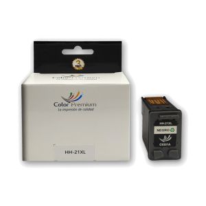 Comprar cartucho de tinta compatible HP 21XL negro. Oferta ColorPremium con envío rápido