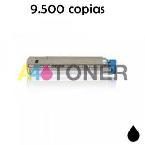 OKI MC-860 negro, compatible al toner original OKI 44059212