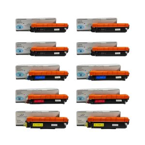  Pack 10 Toners compatible TN247 / TN243 compatible alternativo a Brother TN-247 / TN-243 con chip