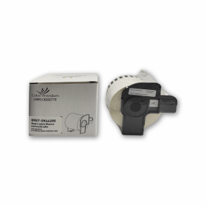 Rollo etiquetas continuas compatible Brother DK-44205 ColorPremium baratas