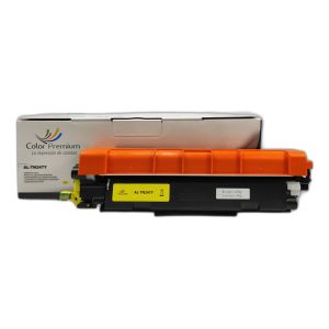 Tóner profesional amarillo Brother TN247Y (TN247) ColorPremium en A4Toner. Colores luminosos y contraste impecable para dossieres de empresa.

