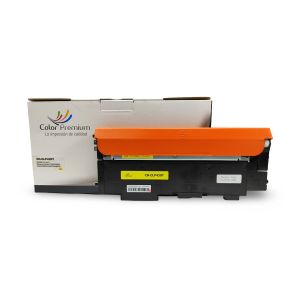  Toner Samsung CLP-430 amarillo compatible al cartucho original CLT-Y404S