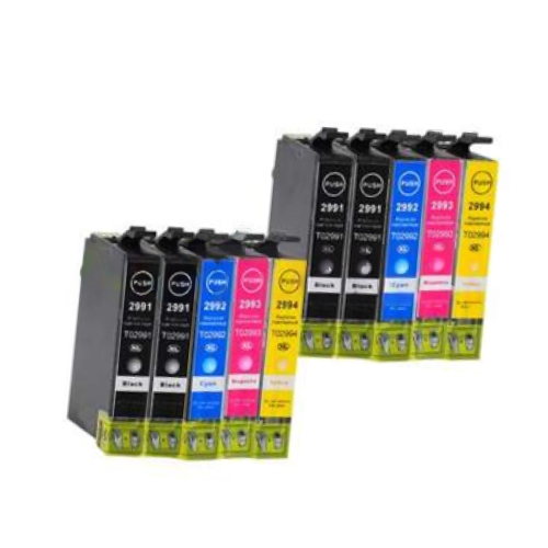 acento batería tubería ▷ Comprar Pack 10 cartuchos de tinta Epson 29XL T2991 T2992 T2993 T2994  compatible con Epson - A4toner ❤️
