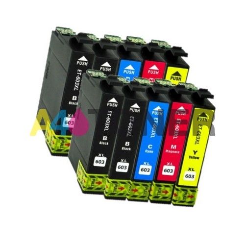 Epson 603xl multipack Set de 10 Cartuchos de tinta compatibles
