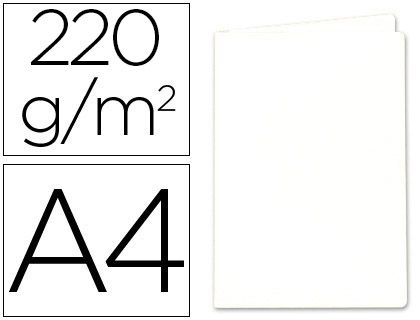 Cartulina blanca A4 210 gr